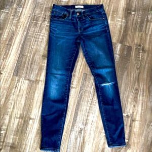 Madewell size 27 skinny jeans